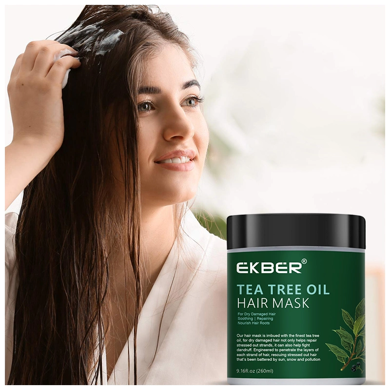 Wholesale/Supplier OEM Repairing Tea Tree Essential Oil Argan Oil Hair Mask Treatment