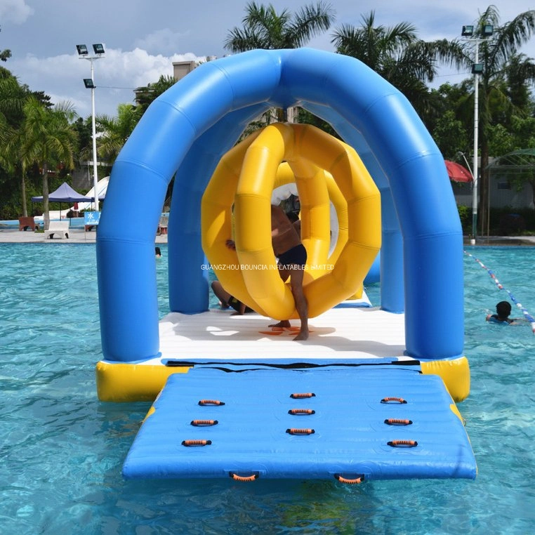 Hamaca agua juego para el Parque de Atracciones Parque infantil exterior juguetes inflables