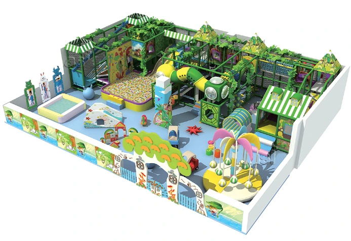 Wald Thema Indoor Spielplatz Natur Abenteuer Kinder Park