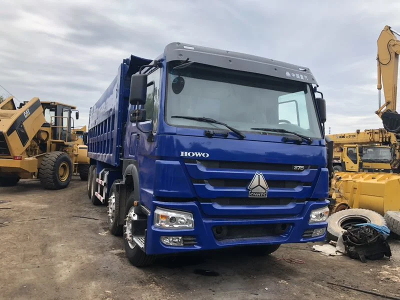 Used HOWO 375 8*4 Dump Truck Secondhand 12 Wheels Sinotruk China Brand Made in 2018