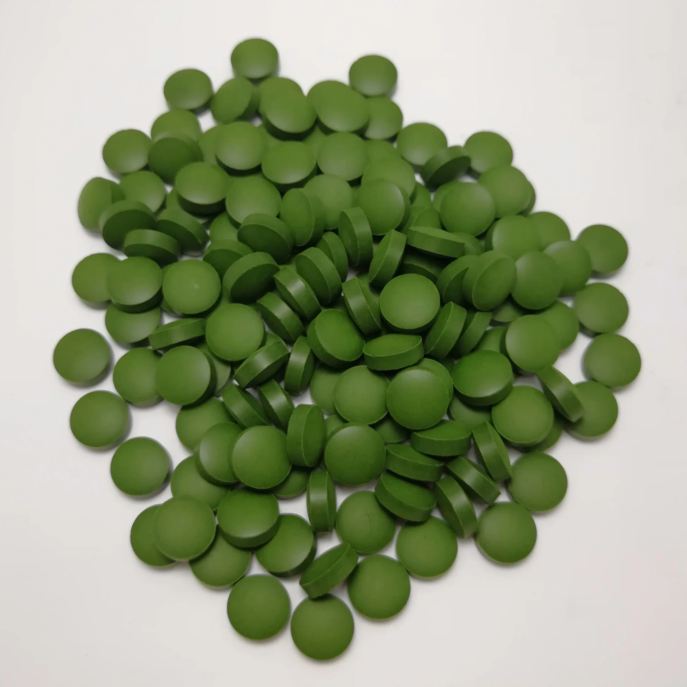 Los aditivos alimentarios alimentos saludables multa alga verde Chlorella Tablet