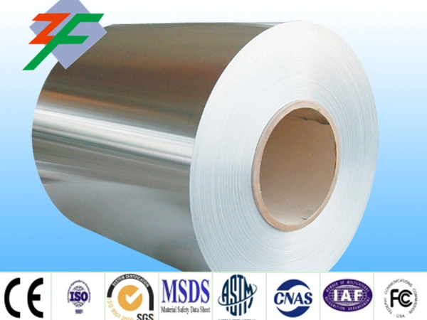 A1050 1060 1100 3003 3105 5052 Aluminium Alloy Mill Finish Aluminum Coil for Marine, Aircraft and Building