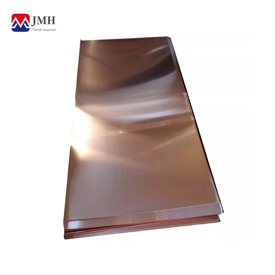 Flat Copper Roofing Sheets Pure Copper Plate C10100 C11000 Price Per Kg for Sale