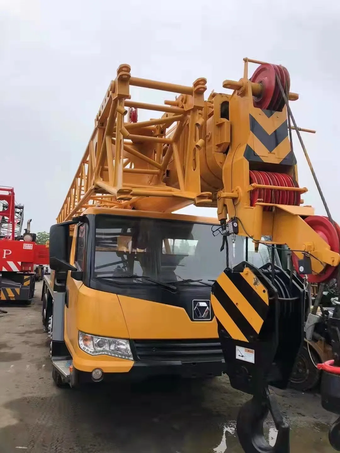 Qy70ka 70ton LKW-Kran Baumaschinen Bagger Hebezeuge verwendet Zum Verkauf