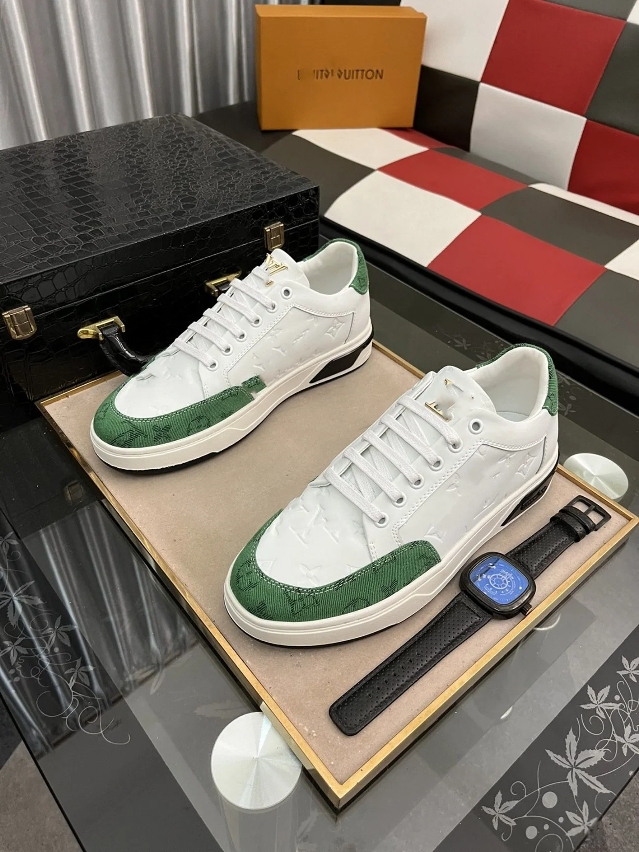 Atacado Luxury Sneakers marca de alta qualidade sapatilhas réplica Designer fábrica na China.