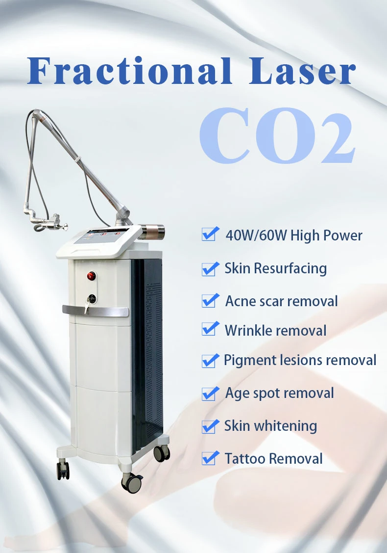 2023 Fraktionale CO2 Laser-Scar-Entfernung Vaginal Anziehmaschine / Laser Pigment Entfernung / Hautpflege Anti Aging Falten