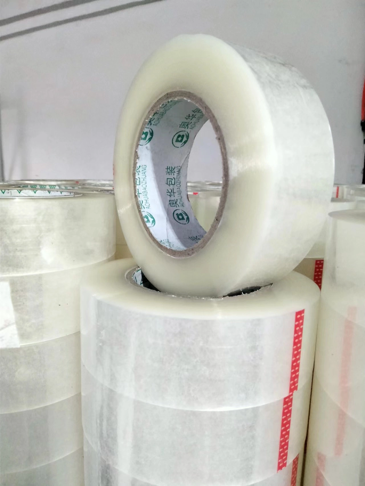 High quality/High cost performance  BOPP Transparent & Colored Adhesive Sealing Packaging Tape in Cold Temperature for Strorage and Transit