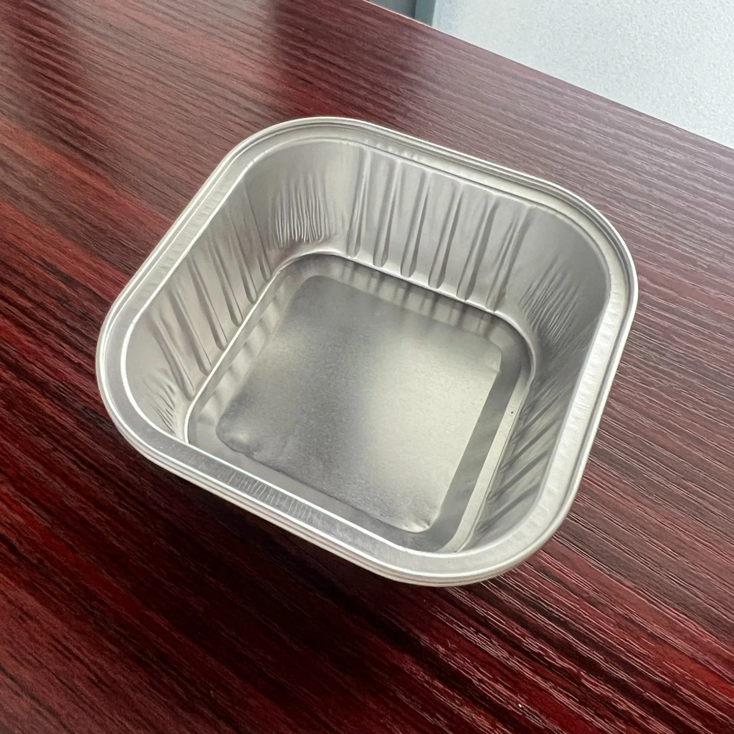 Rectangle Disposable Aluminum Foil Food Packaging Container, Fast Food Takeout Container, Lunch Carry out Box, Kitchenware