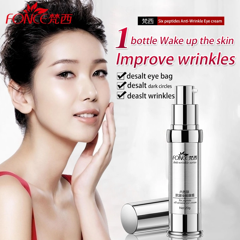 Anti-Wrinkle Eye Cream Six Peptide Anti-Aging Serum Black Circle Cleaner