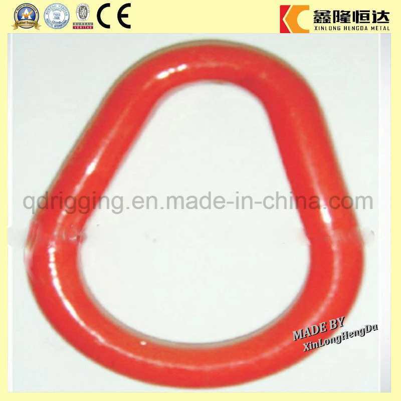 Hardware Rigging Forged Carbon Painted Red Weldless Pear Shaped Link