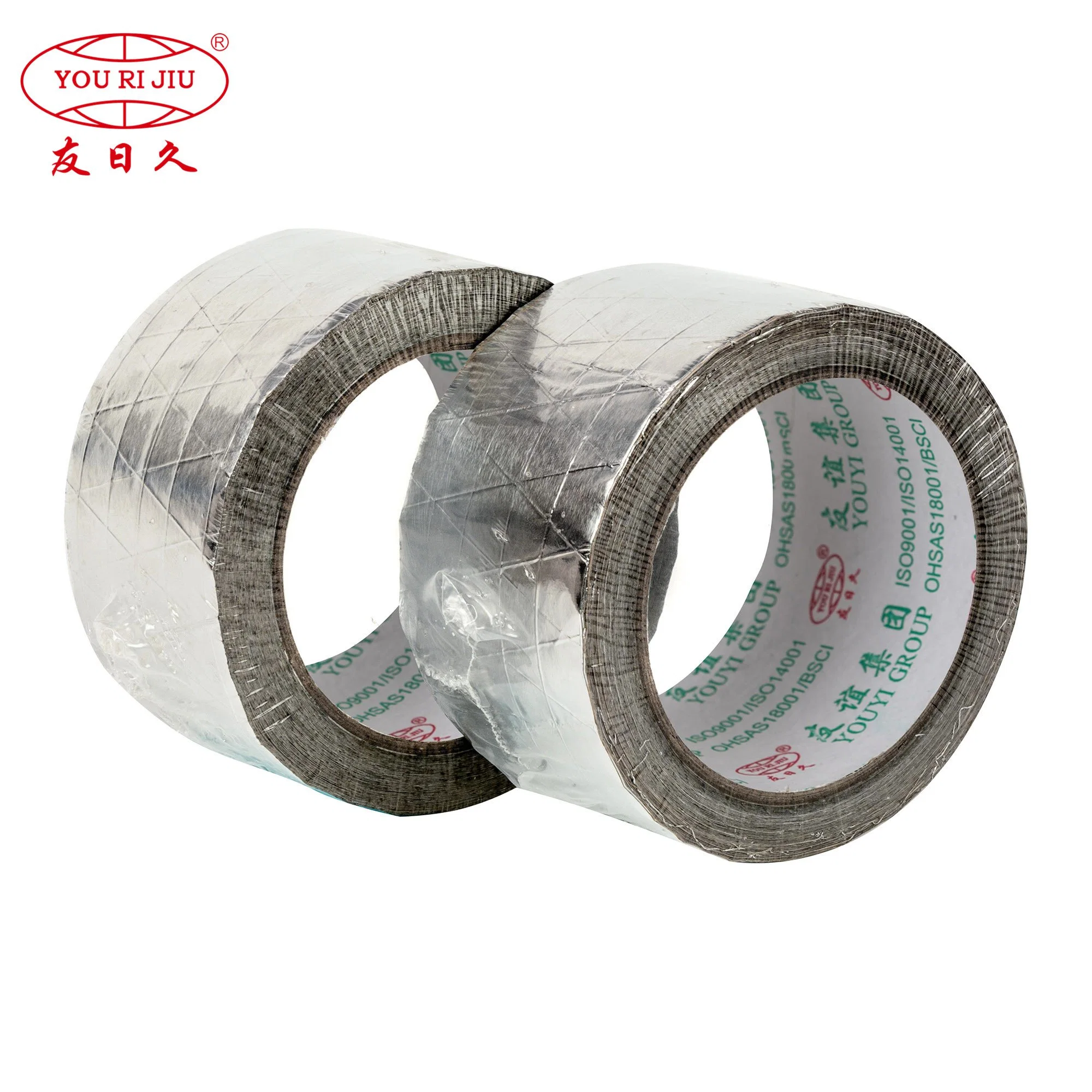 Pure Aluminium Foil Adhesive Tapes, Rubber Resin, Hot Melt, Solvent Acrylic