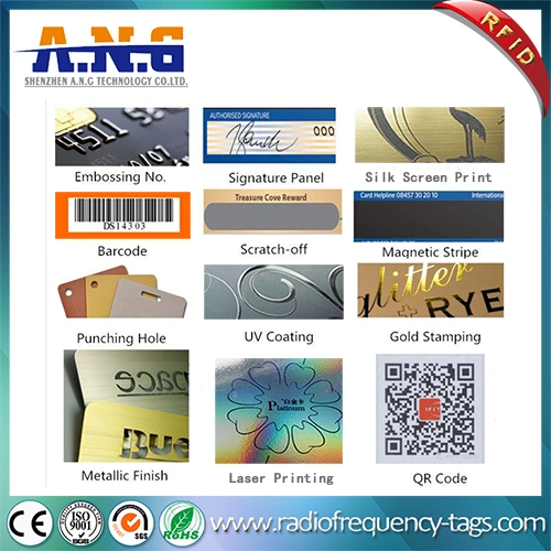 Offset Printing PVC RFID Smart Card 100000 Times Endurance