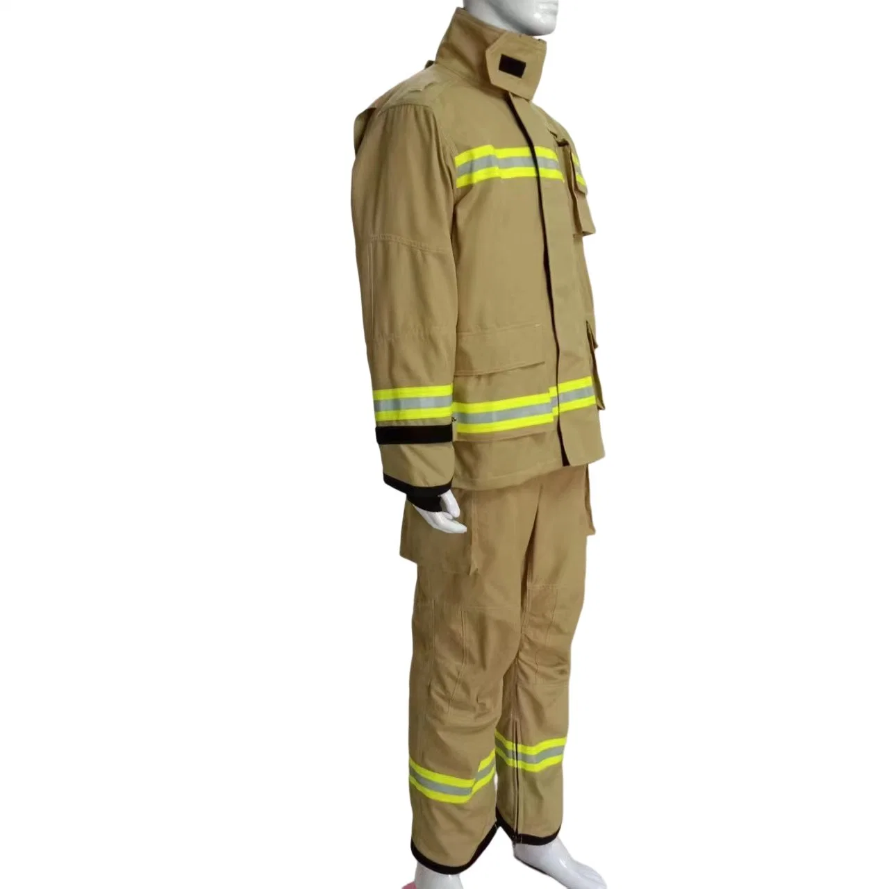 Premium Firefighter Suit with Breathable Fabric Lining