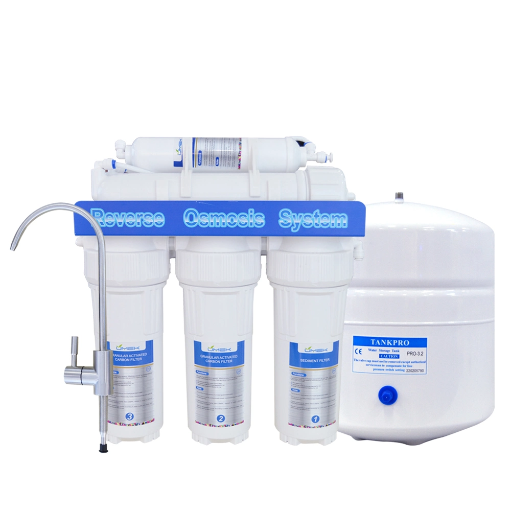 Household Reverse Osmosis Filtration NSF Certified 6 Stage Water RO System