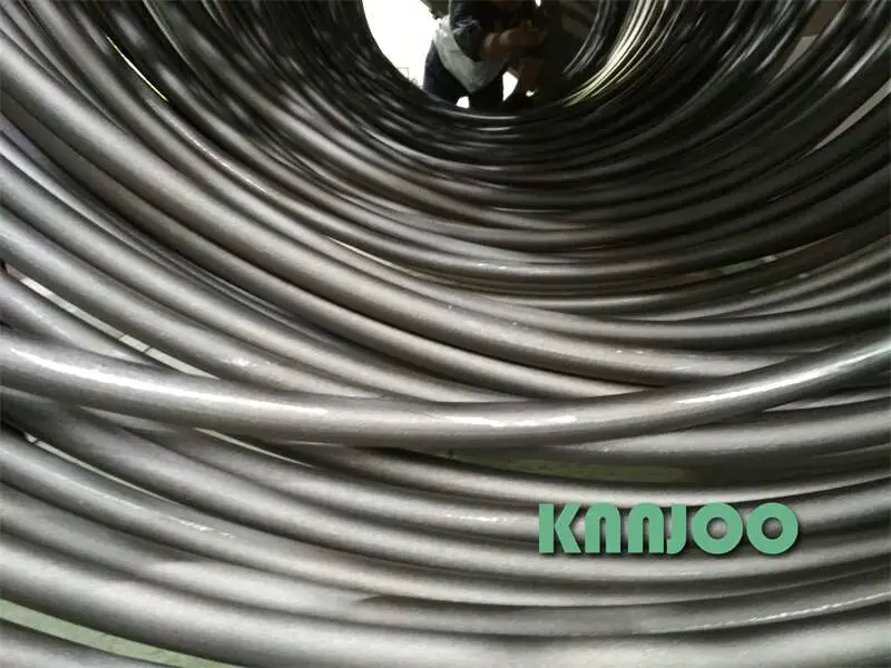 Surface Cleaning Wire Rod Coil Shot Blasting Machine for Rust Removal of Knnjoo