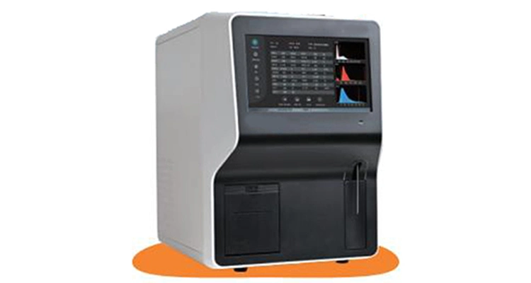 Wbc automatizada 3 parte de diagnósticos biológicos teste sanguíneo veterinários máquina CBC