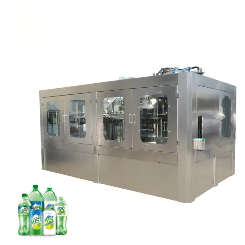 Industrial Soda Water Beverage Bottle Filling Making Machine Plant