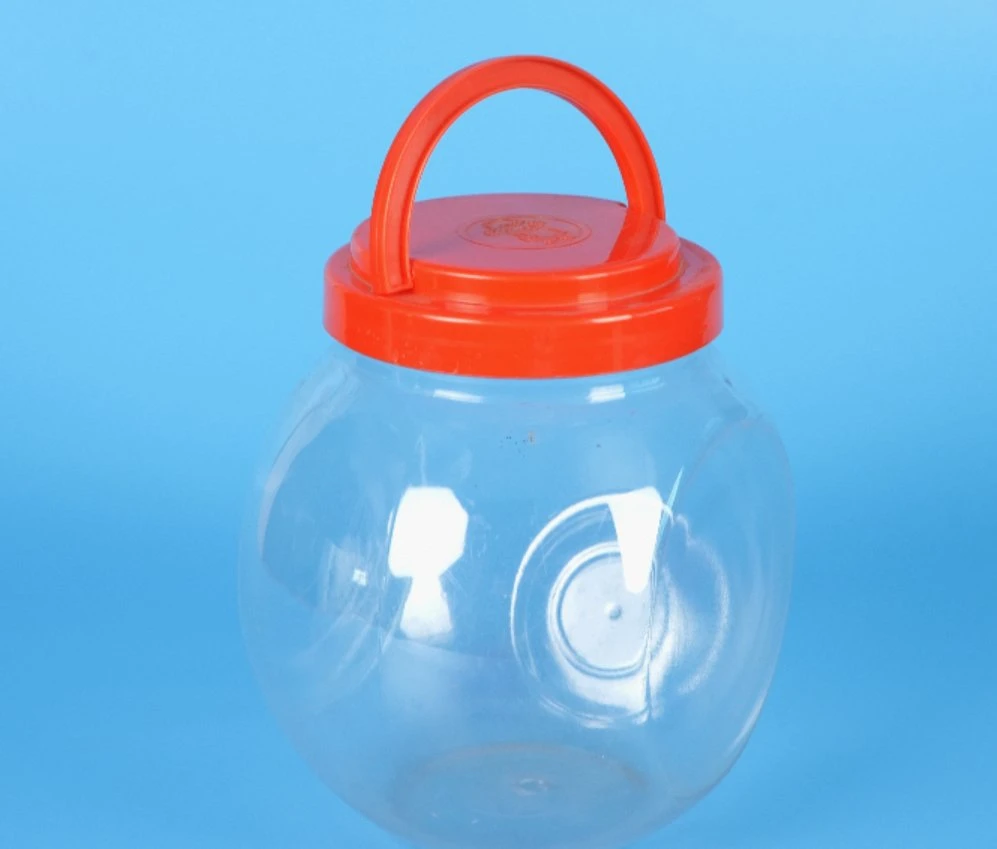 Custom Round Empty Clear PET Plastic Materials Packaging Plastic Bottle Container