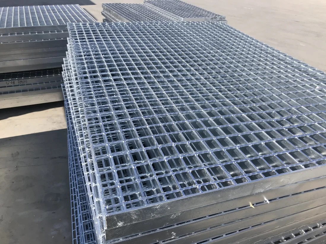 Grelha de aço Grade Piso galvanizada gradeamento de Drenagem Fabricante Preço competitivo