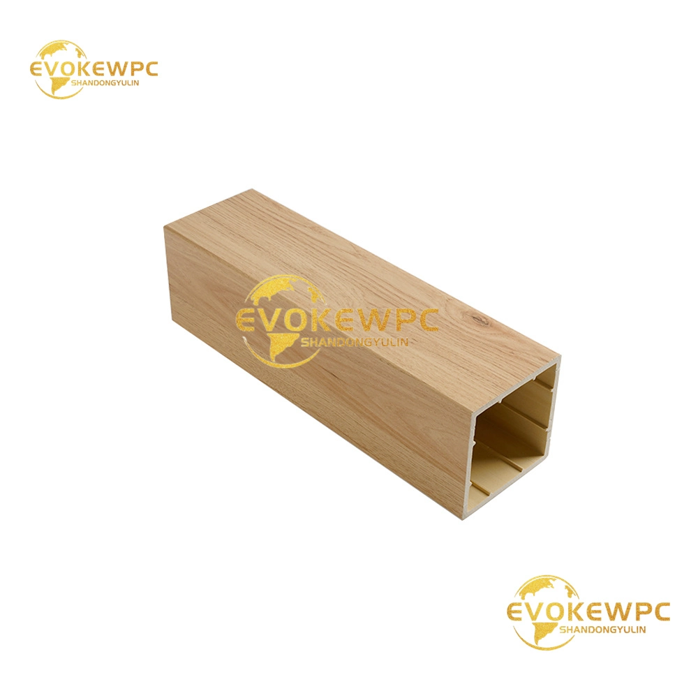 Evokewpc 100x100mm WPC poutres de bois du WPC LA COLONNE DU TUBE