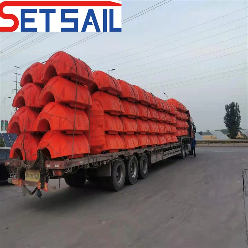 Sewage HDPE Pipe for Dredging Machinery with Rubber Hose