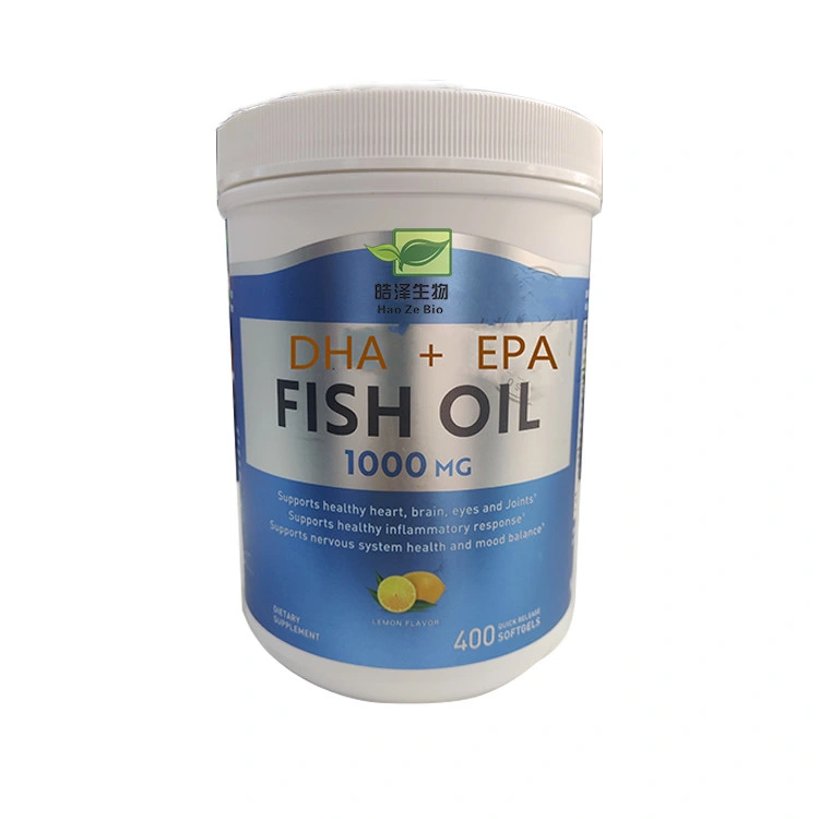 Personalisieren Private Label DHA EPA Omega 3 Fischöl Softgel