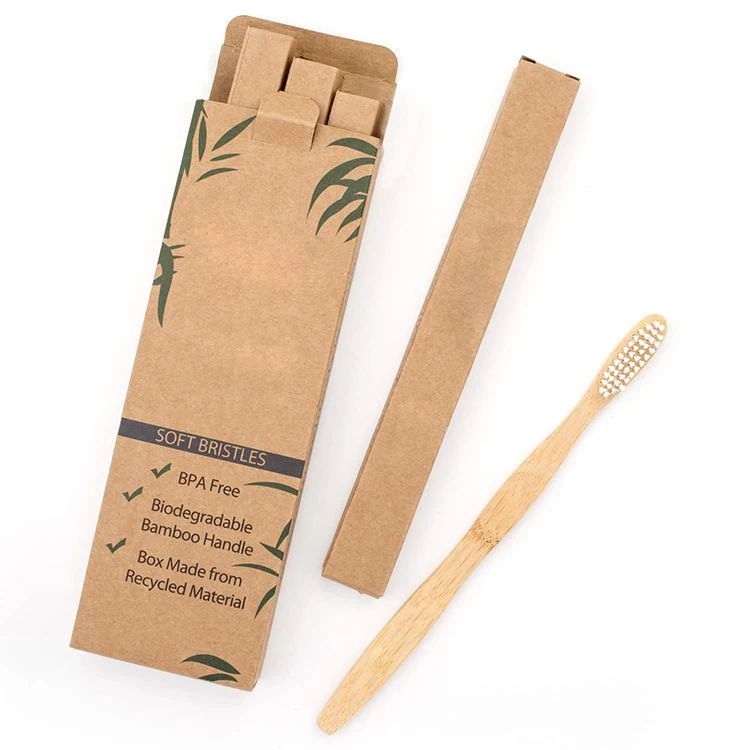 Wholesale Organic Bamboo Toothbrush Personal Logo