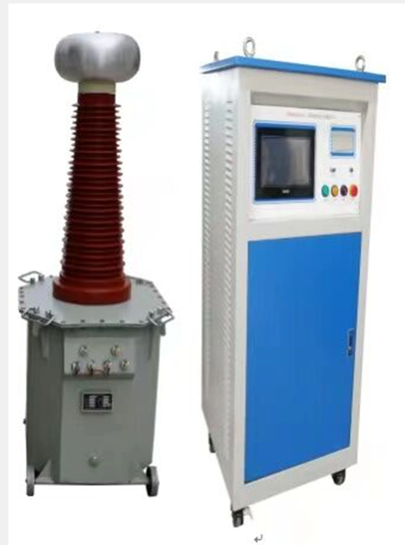 100kv اختبار الجهد العالي النظام AC قوة الطاقة الكهربائية العازلة اختبار AC Hipot Tester HV Testing Transformer AC Tramage Tester