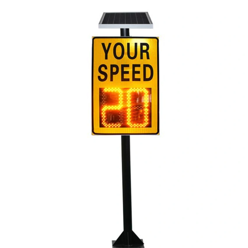 Digitals Traffic Highway Aluminum Radar Speed Limit Sign