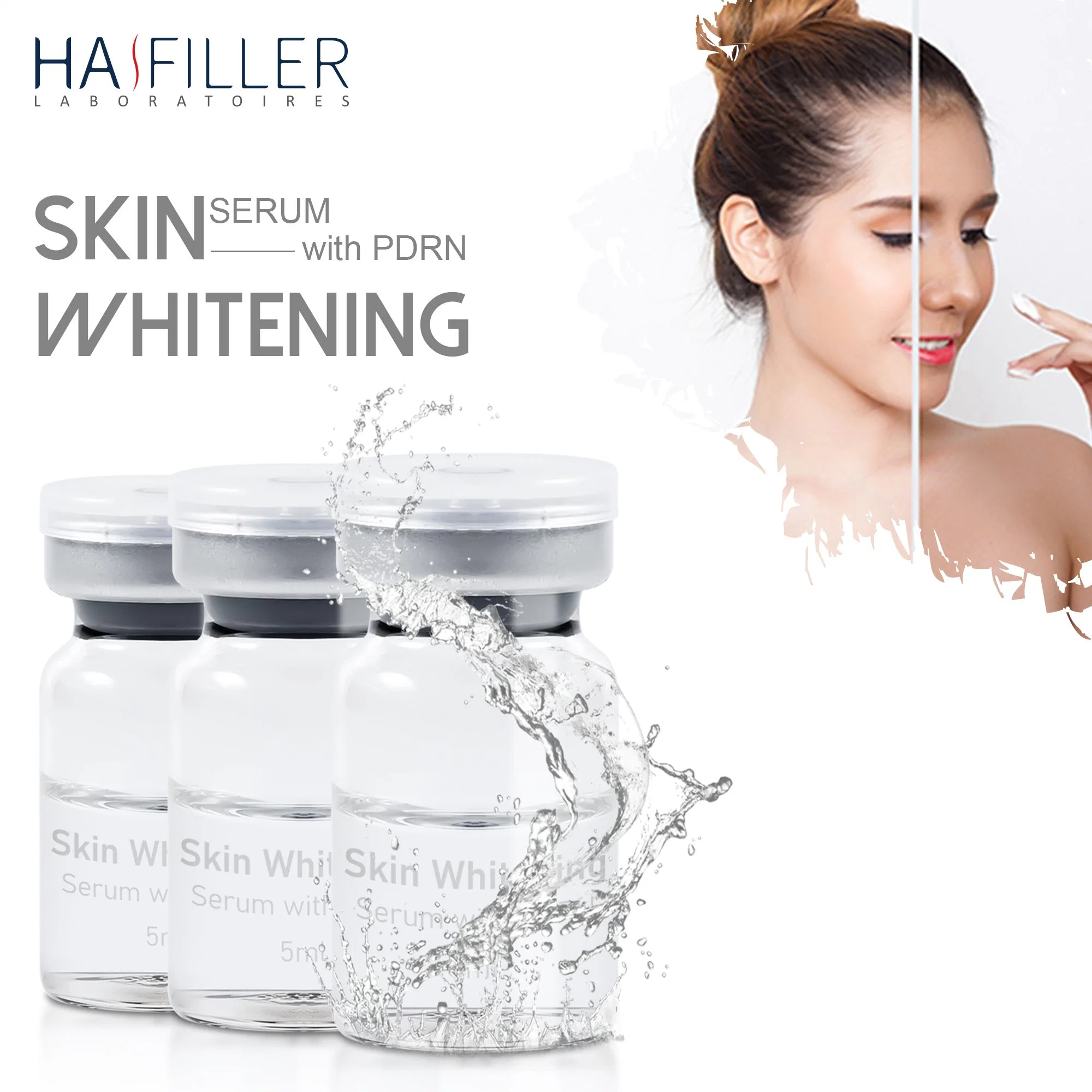 Hot Selling Vitamin C Serum Pdrn Reduces Hyperpigmentation Injection Skin Whitening No Needle Mesotherapy