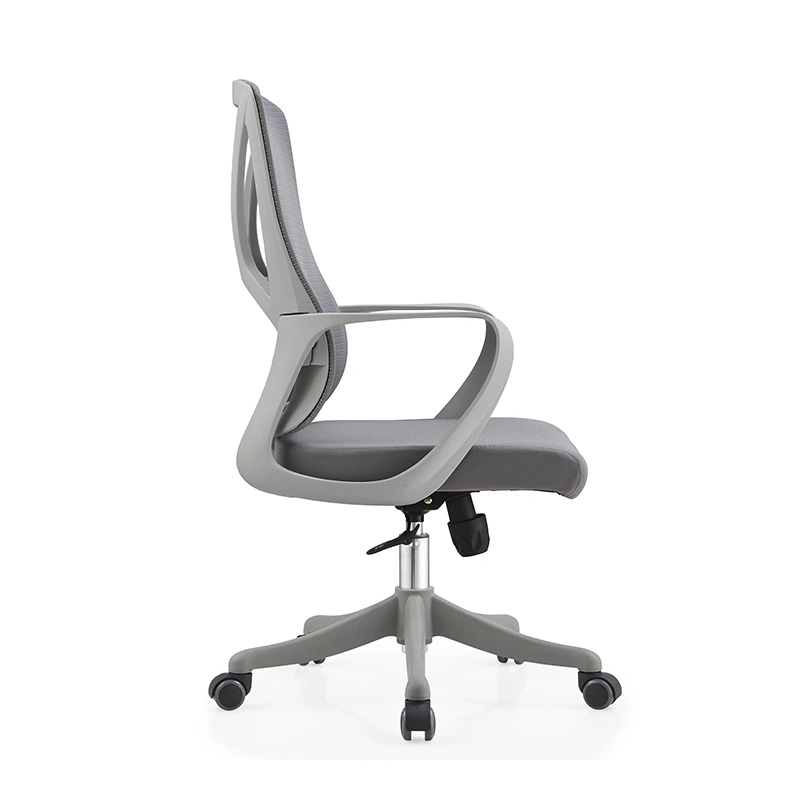 Office Furniture MID Back Lumbar Support Revolving Swivel Lift Staff Computer Mesh Visitor Office Chair Factory