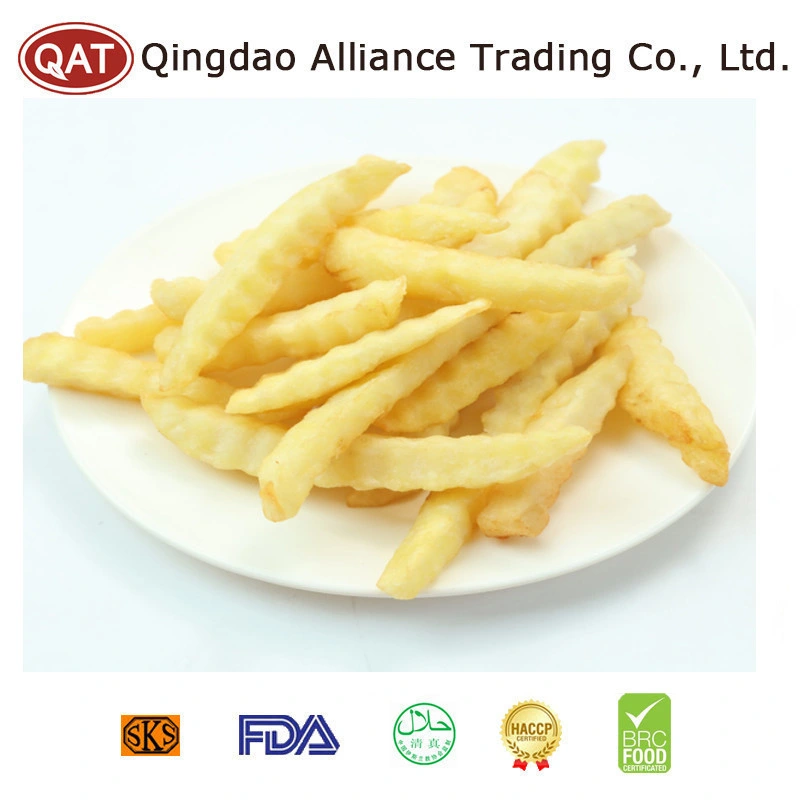 China New Crop Potato Chips 9*9mm Crinkle Cut French Fries