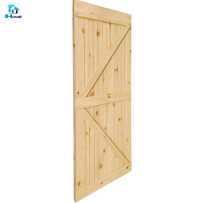 Sliding Cabinet Barn Door Hardware Solid Wood MDF Sliding Barn Doors