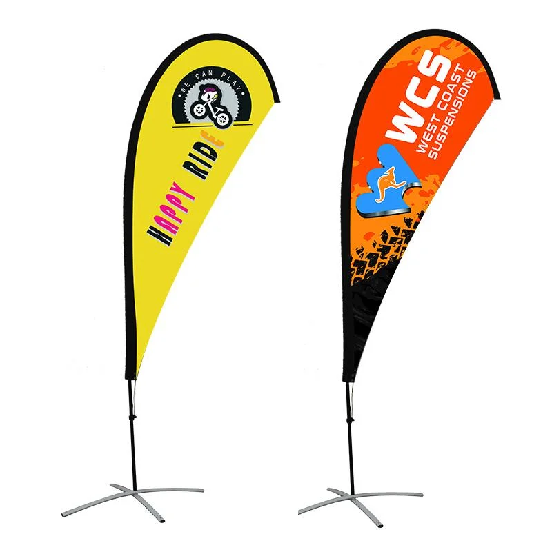 Outdoor Customized Advertising Flag Banners Beach Banner Flying Flag