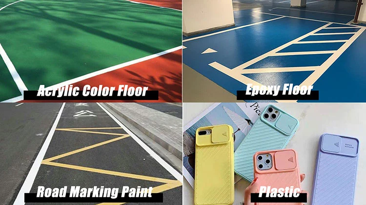 Customized 3D Epoxy Poly Urethane Resins Cold Galvanized Acrylic Paint Roof Sealer Industrial Flooring