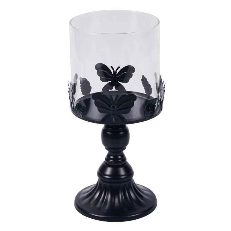 Modern Style Metal Indoor Candle Holder Home Decoration