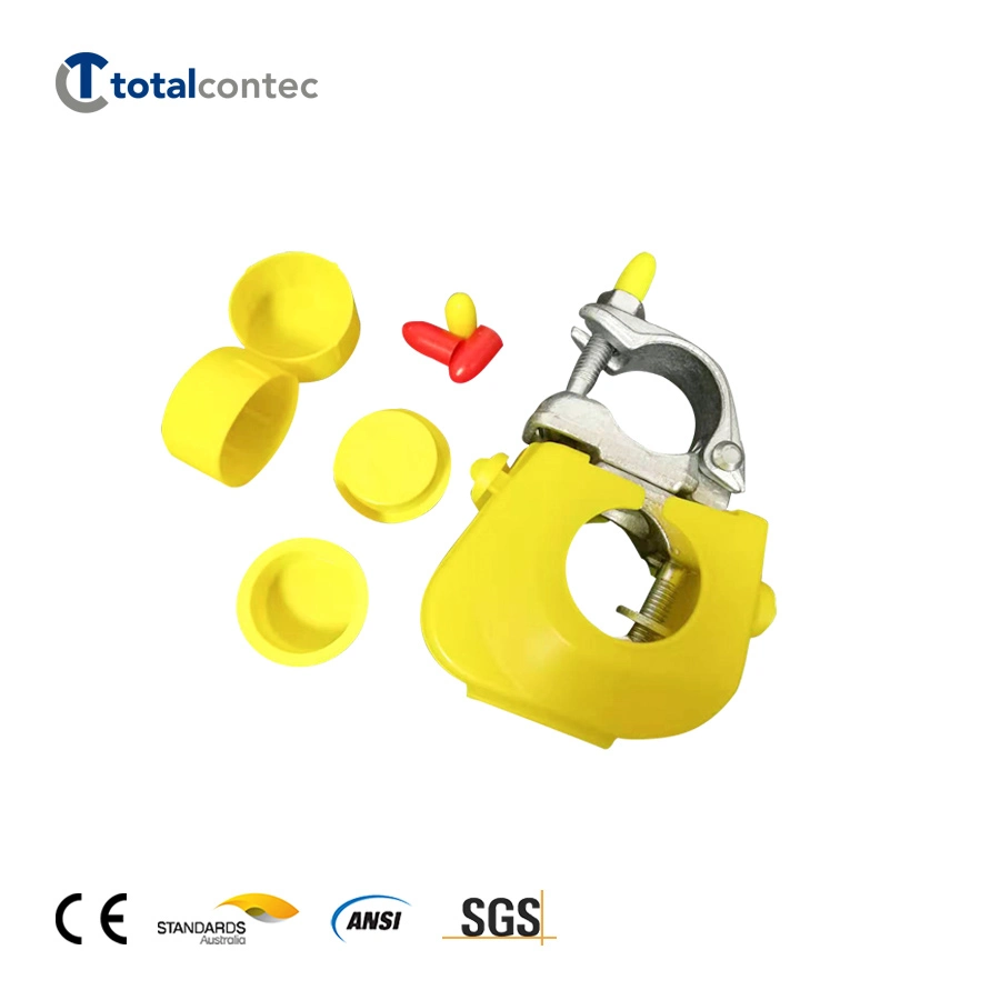 High quality/High cost performance  Plastic Scaffolding Materials Yellow PVC Scaffold Coupler Protection Cover