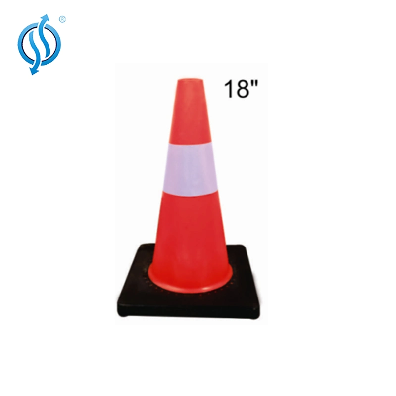 Road 450mm PVC Safety Cone Traffic Cone