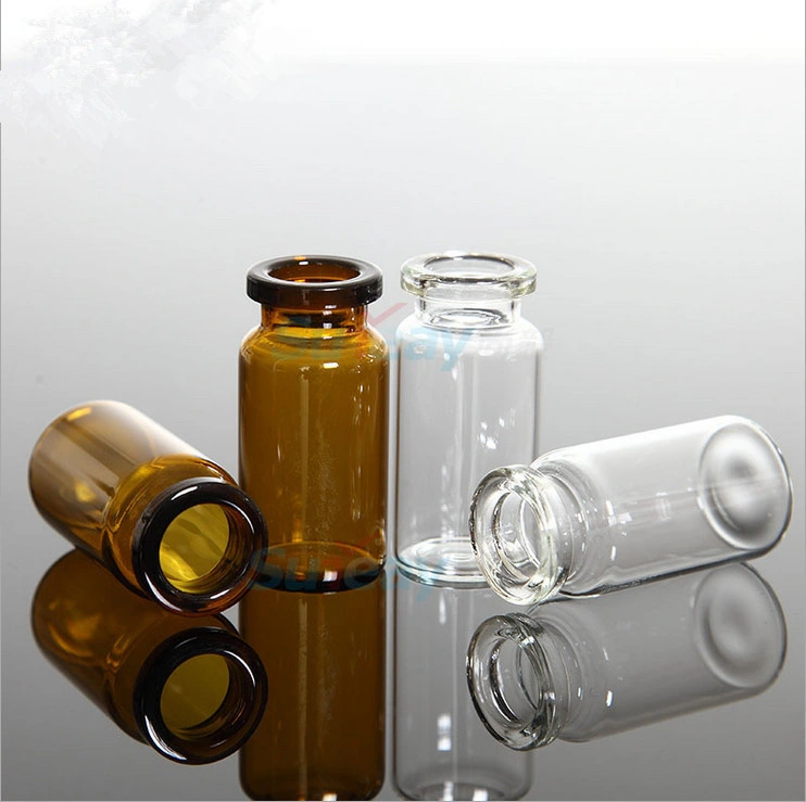 OEM Tawney Glass Travel Cosmetic Essential Oil Dropper Bottle