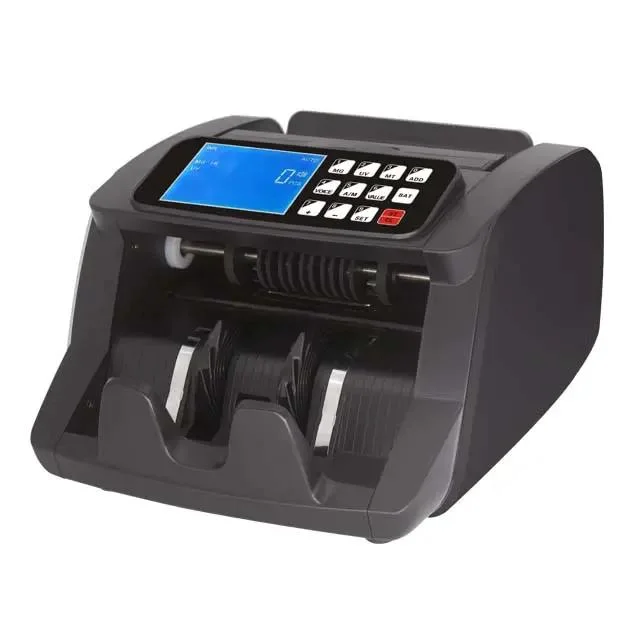 Union 0710 Note Counting Machine Multi Currency Dbl Hlf Chn Large Display Portable