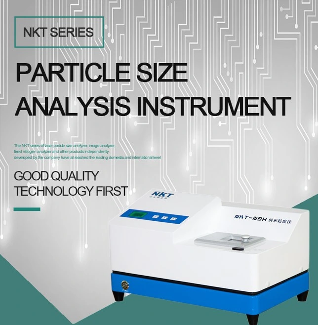 Instrumento analizador de tamaño de partículas Nano ISO 22412 1-10000nm de alta calidad