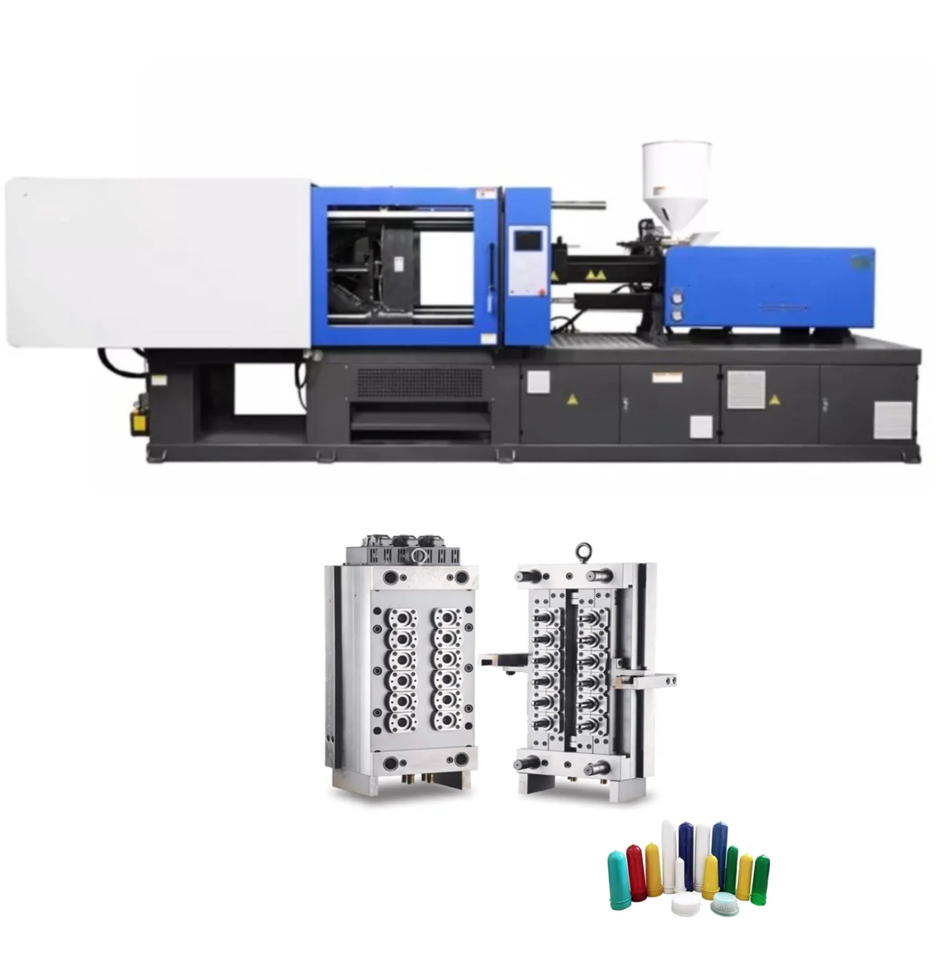 Automático completo de preformas PET injetoras de plástico Preço da máquina pequena tampa do vaso de molde a fazer as máquinas de moldagem