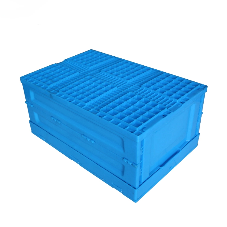 PP Materials Stacked Plastic Collapsible and Folding Crate Box for Storage