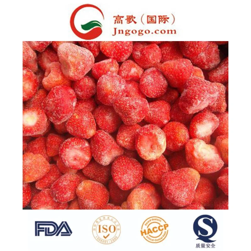 Nueva cosecha de fresas congeladas IQF y frutas congeladas