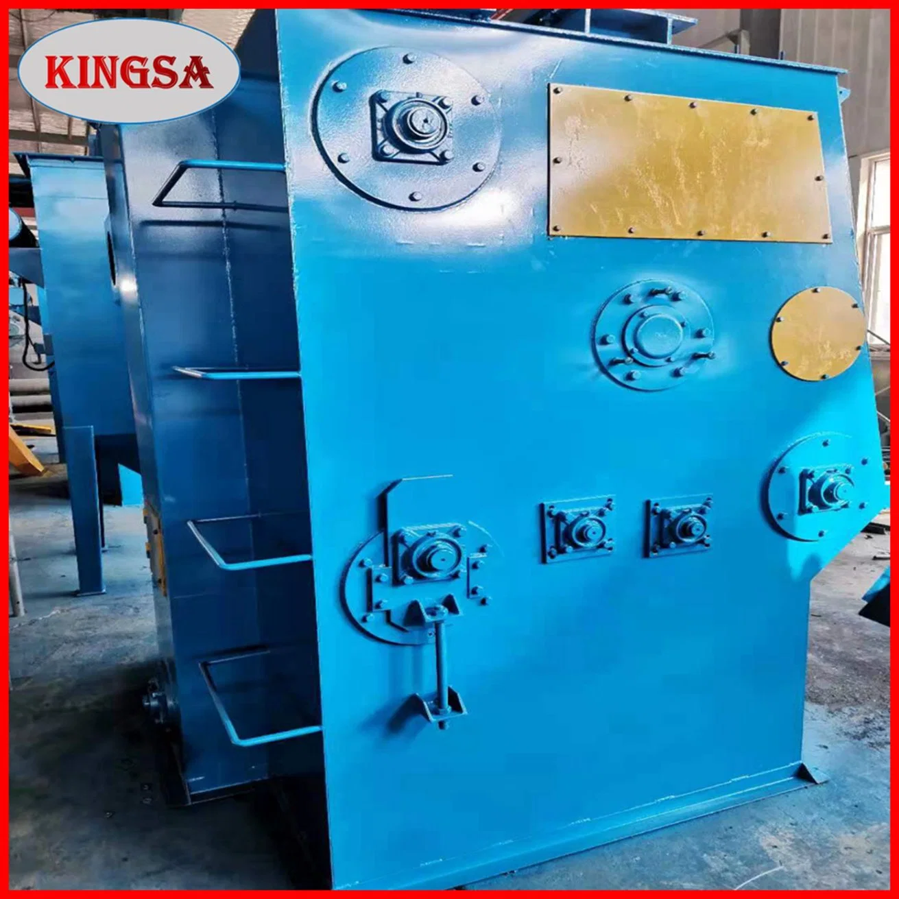 Sheet Metal Cleaning Rust Remove Q32 Shot Blasting Machine