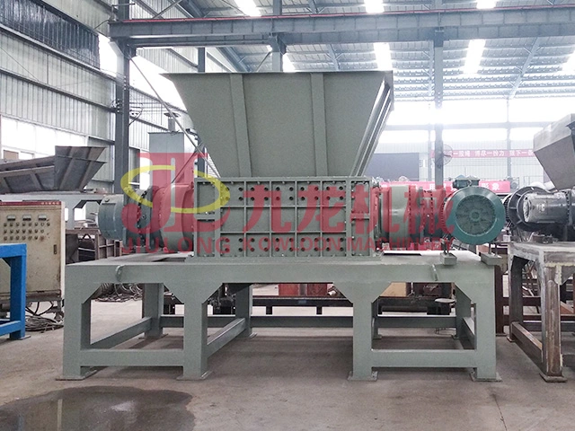 Waste Rubbish Recycle Shredder Biaxial Shredding Machine E Waste Crusher Recycling Machine