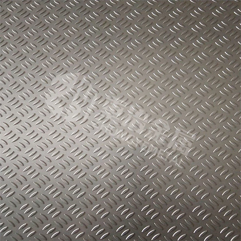 Iron Checker 1060/1100/3004/5083/5754 3mm/2mm/6mm Lentil-Shaped Pattern Elevator Floor Diamond 4X8 Aluminum Sheet