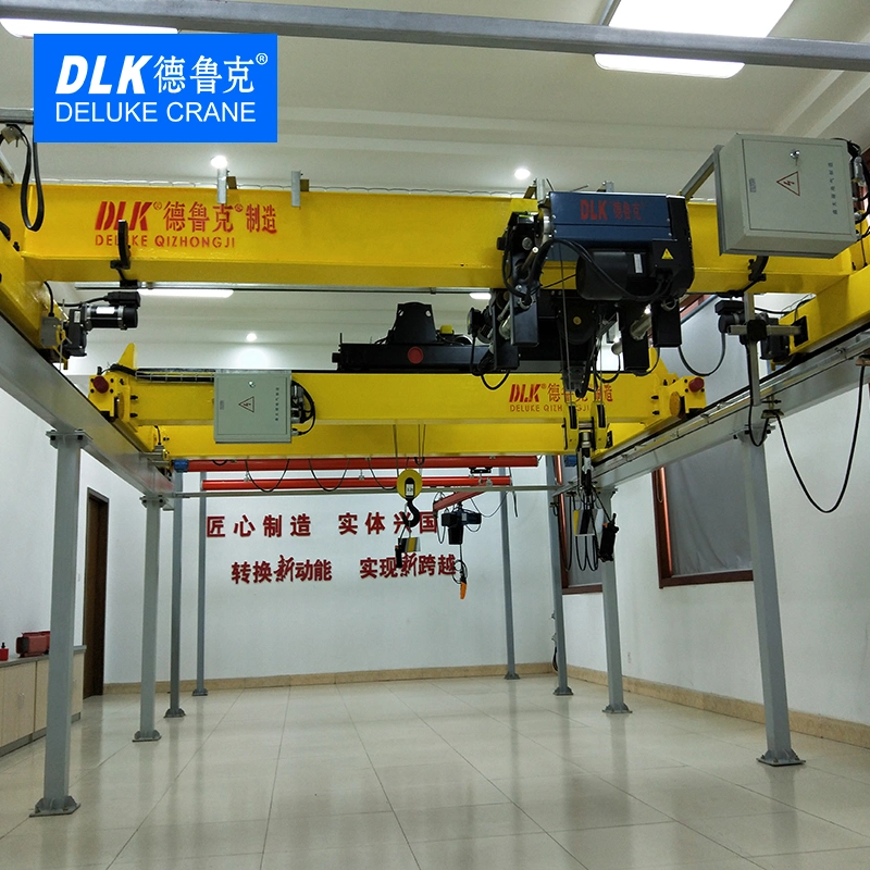 European Standard 1~20 Ton Single Girder Double Girder Overhead Travelling Crane Clq Type