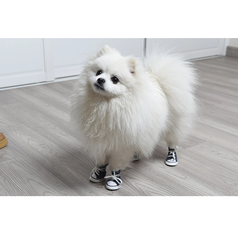Zapatos para mascotas al aire libre impermeable zapatos de lona duradera para perros impermeables