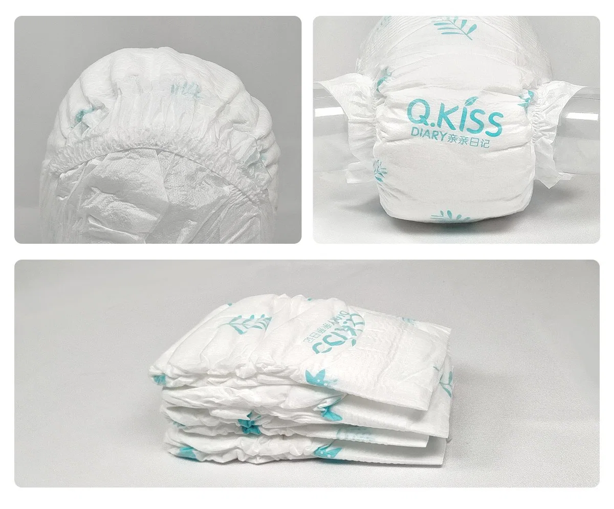 Q. Kiss Diary M Size Herbal Care Disposable Baby Nappy/Diaper